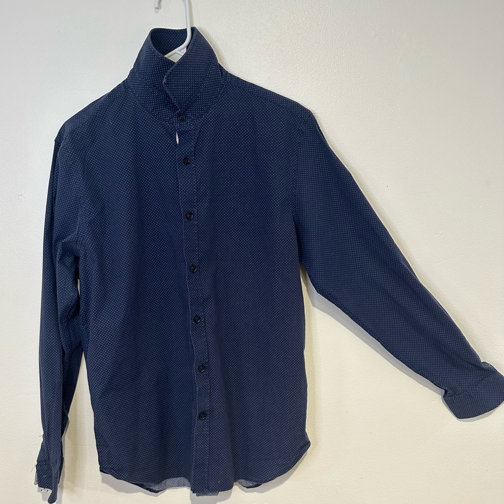 Light warm con.struct button down long sleeve
